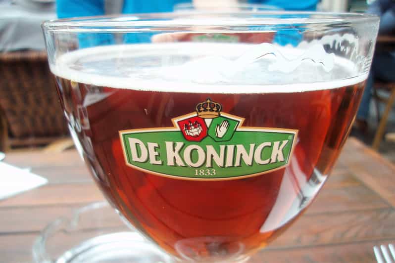Antwerp Beer Tour - Our Lady Cathedral ticket and the Groenplaats setting
