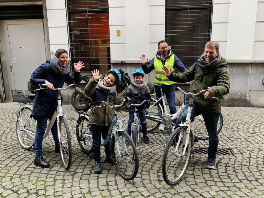Antwerp: City Highlights Guided Bike Tour - Steen Castle area, medieval texture in a modern city