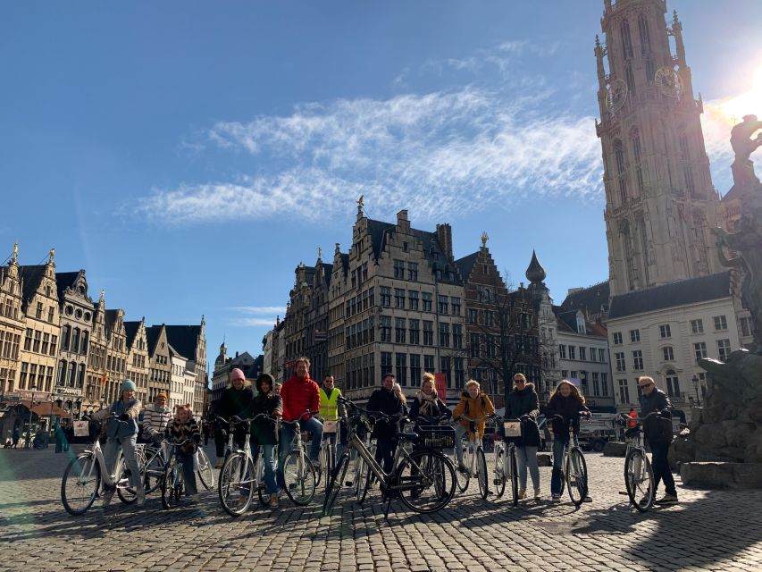 Antwerp: City Highlights Guided Bike Tour - Old port views and the MAS museum perspective