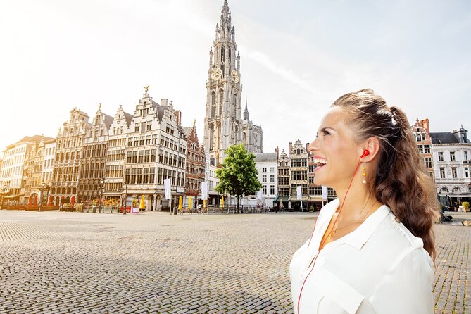 Antwerp: City Walk with Audio Guide in 7 Languages on your Phone - Entering the Tour at Cathedral of Our Lady in Antwerp