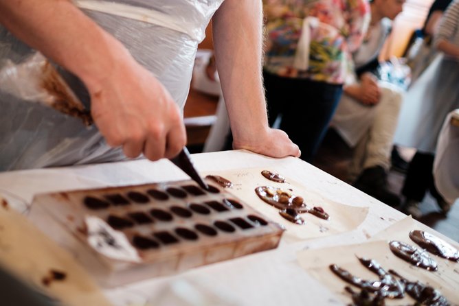 Belgian Chocolate Workshop in Bruges - Hot chocolate, dairy free and vegan options, and the one unavoidable limit