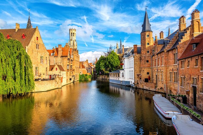 Best Bruges Shore Excursion including Deluxe Canal Cruise - The medieval core in one loop: Belfry, Holy Blood, and Our Lady Church
