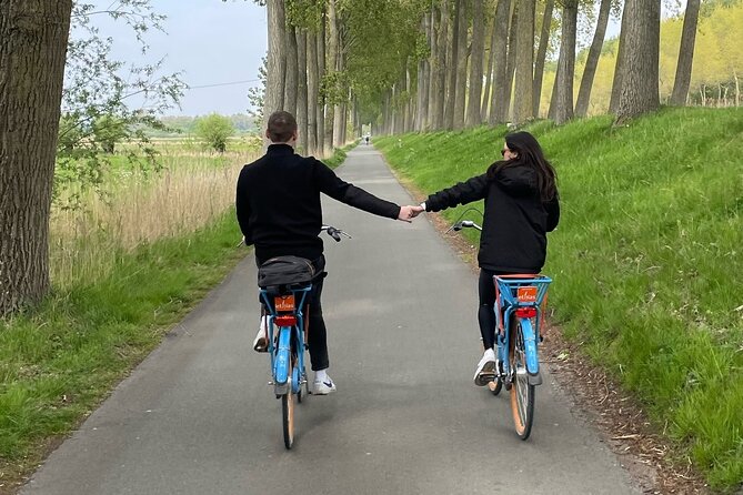 BikeTour Bruges & Damme in Spanish and English - Stop 5: Flemish countryside by way of polders, corn fields, and vineyards