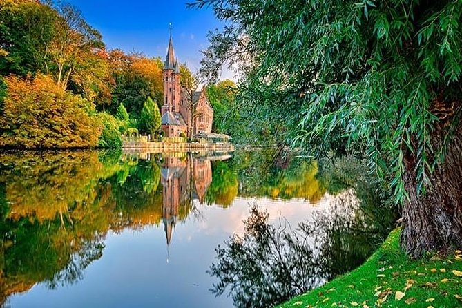 Bruges and Ghent Day Trip from Brussels - Bruges walk: Lake of Love, Begijnhof, and artisan chocolate