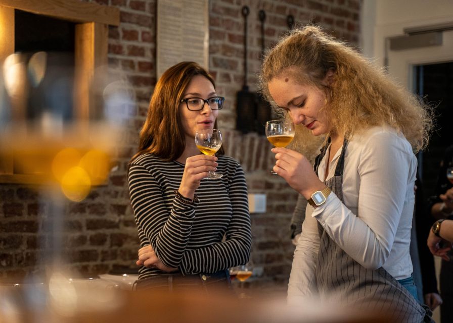 Bruges: Belgian Waffle-Making Workshop with Beer Tasting - Waffle Making at Your Station, With Step-By-Step Help
