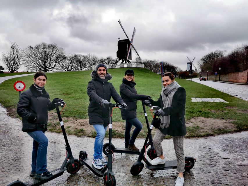 Bruges: E-Bike Rental and Trip Tips - The map with 15 tips: how you use it on the ride