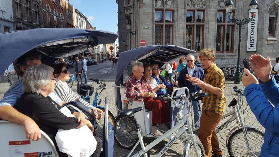 Bruges: Guided Rickshaw Tour - Price and value: $87 per group up to 3, and when it feels worth it