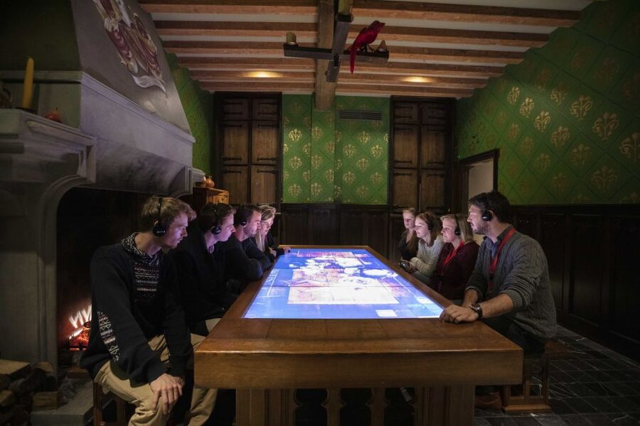 Bruges: Historium Bruges Story and VR Ticket - The optional Historium Tower: views for some, a squeeze for others