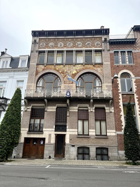 Brussels: 2-hours "Art Nouveau" Walking Tour - The “other houses” stretch: Maison Saint Cyr, Van Dyck, Roosenboom, and more