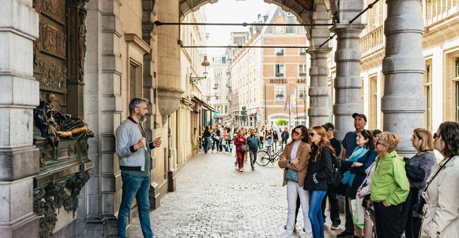 Brussels: City Highlights Walking and Tasting Tour - Meeting at Hilton Grand Place, Then Getting Your Bearings Fast