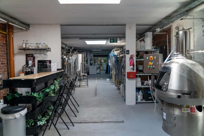 Brussels: micro brewery & distillery tour + beer tasting - What you taste: two in-house craft beers, served right at the source