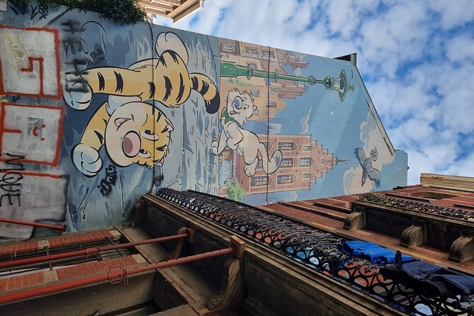 Brussels through its comics murals - Comics murals as a Brussels map you can actually read