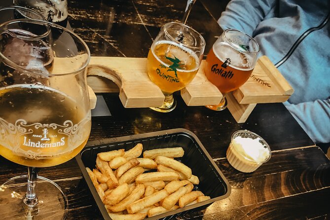Brussels Walking and Tasting Tour (Beers,Chocolates&Fries/Waffle) - The Real Star Show: Fries, Waffles, and Beer Pairing Energy