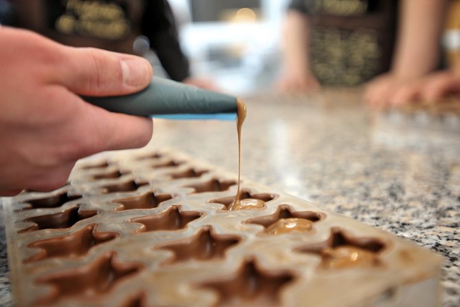 Chocolate Workshop at Choco-Story Brugge - First stop in Bruges: Wijnzakstraat 2 and how the day runs