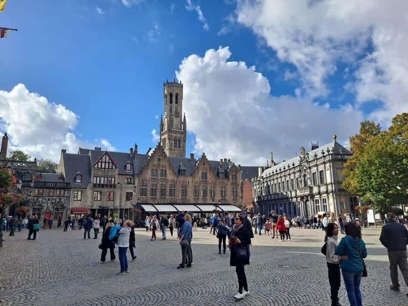 Day trip to Bruges from Paris with canal cruise - Canal Cruise Views in April-November, Town Hall in Winter