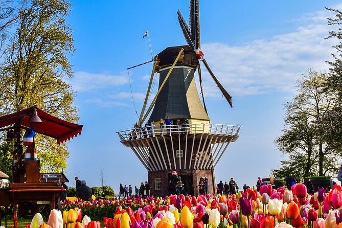 Delft and Keukenhof Gardens Tour from Brussels - Delft Market Square in Bite-Sized History (Stadhuis, Nieuwe Kerk, Oude Kerk)