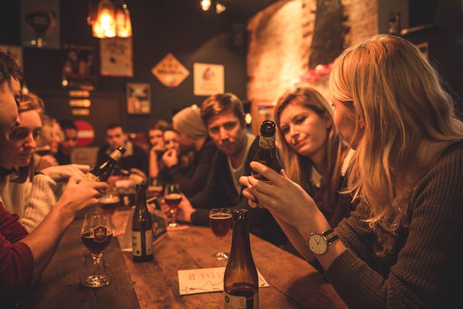 Discover Brussels beer world with a chocolate pairing by a young local - Stop 5 At Moeder Lambic Fontainas: Lambic Culture And Brewing Terms That Click