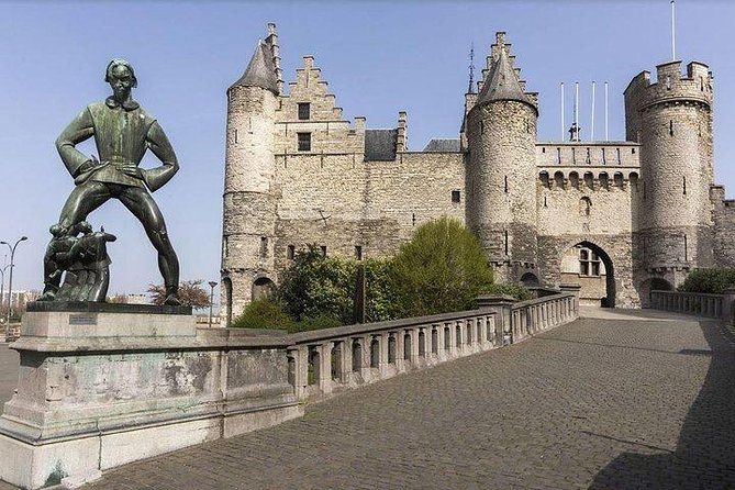Excursion to Antwerp and Ghent by bus from Brussels with stop at the Atomium - Antwerp by Foot: From River Orientation to Rubens-Connected Stops