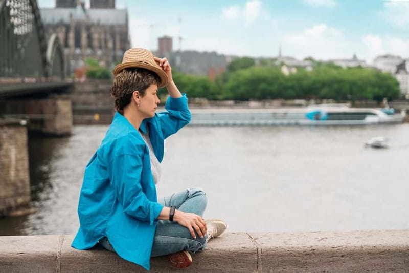 From Amsterdam: Cologne & Antwerp Full-Day Tour - Hohenzollern Bridge and the Rhine views, best for photos and pauses