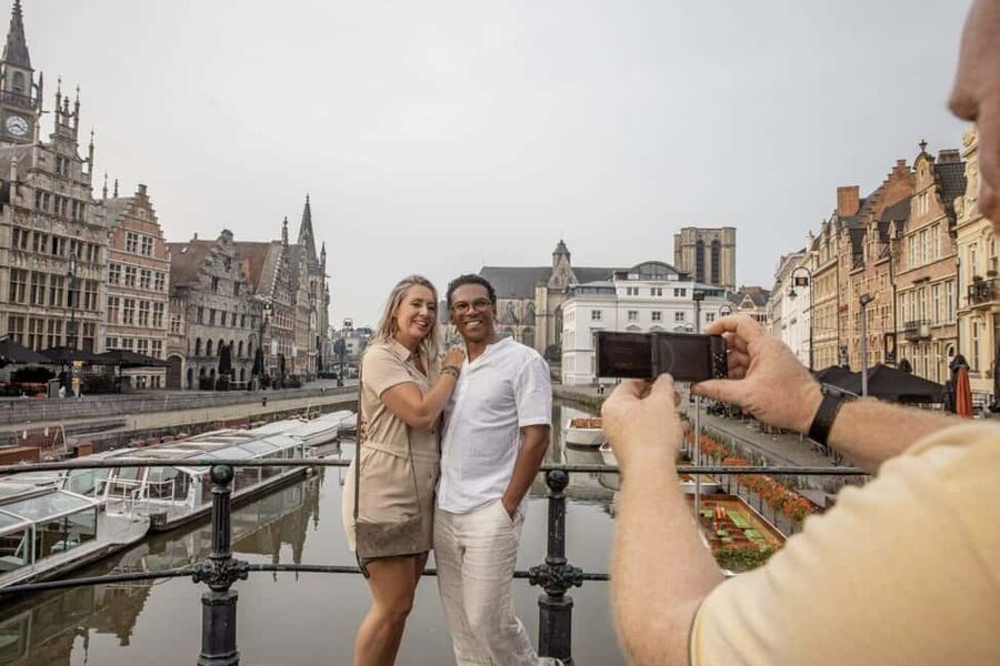 From Brussels: Bruges & Ghent Day Tour - 2 Fairytale Cities - Bruges by water: the canal cruise option