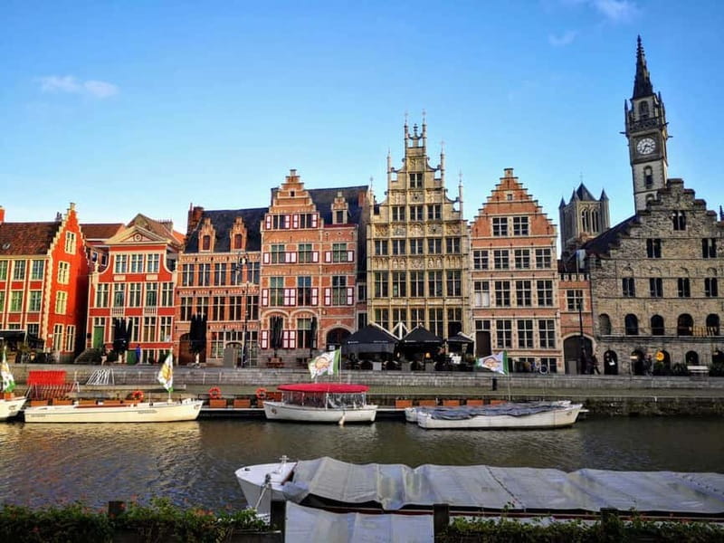 From Brussels: Day Trip to Ghent with Atomium - 4 hours of free time: lunch options and a Dulle Griet beer