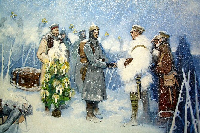 From Ypres 4hr Christmas Truce and Monster Mines of Messines PRIVATE Tour - Pickup in Ypres: Easy Start, Less Stress