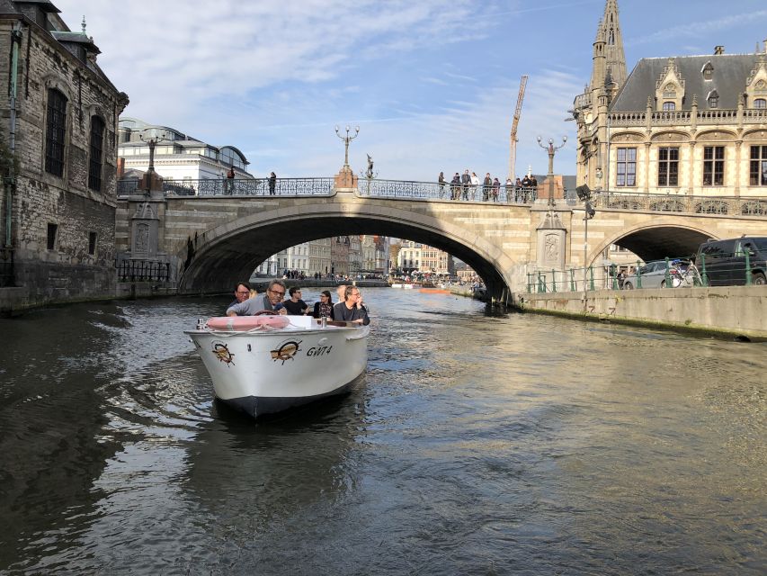 Ghent: 40-Minute Historical Boat Tour of City Center - Key highlights worth planning around