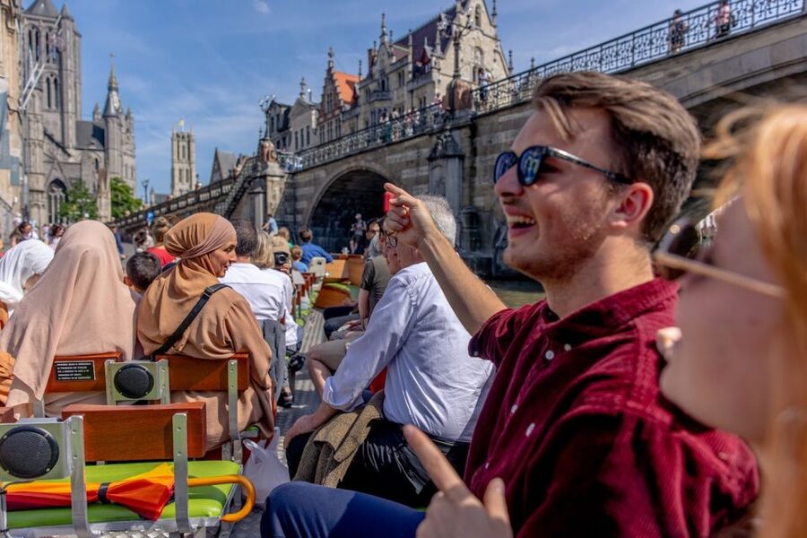 Ghent: 50-Minute Medieval Center Guided Boat Trip - Old Fish Market and Great Butcher’s Hall: Medieval Business, Not Just Architecture