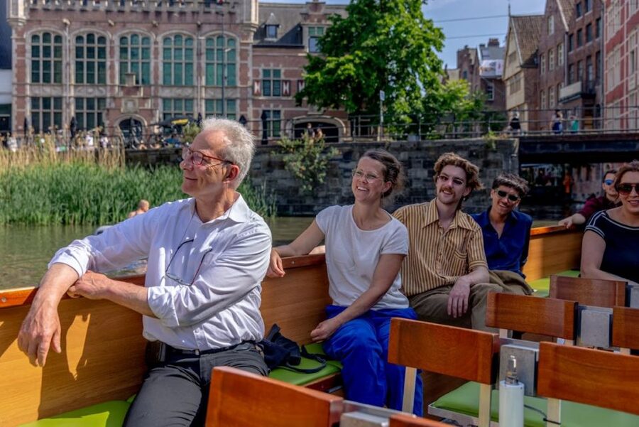 Ghent: 50-Minute Medieval Center Guided Boat Trip - Getting On Board: Where You Meet and How Departures Feel