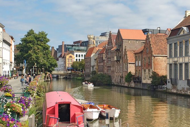 Ghent City Highlights Walking Tour with Light Mea/Snack - Old harbour views and the quick path to your next meal