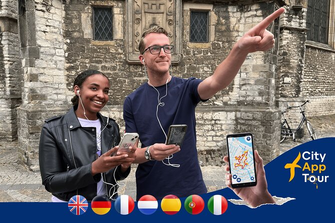 Ghent: City Walk with Audio Guide in 7 Languages on your Phone - Price and what you get: a low-cost guide in 7 languages