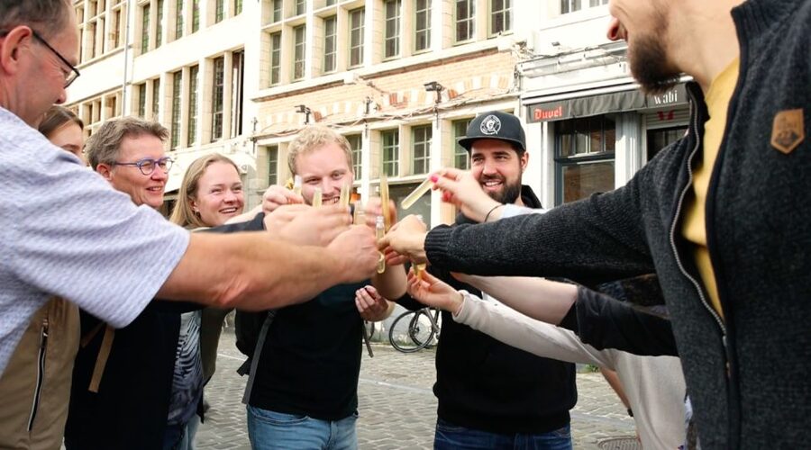 Ghent: Food & Drink Walking Tour with Tastings - Meet at Saint Michael’s Church and Start with the Right Pace