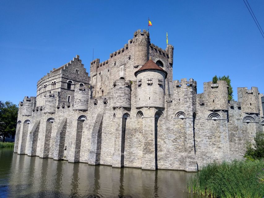 Ghent: Private Tour in Historical Center - St Michael’s Bridge and Ghent’s three towers: the view that ties it together