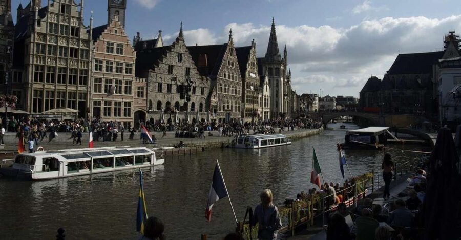 Ghent: Walking Tour from Friday Market to the Cathedral - Old harbor viewpoints: St. Michael’s church and the famous three towers