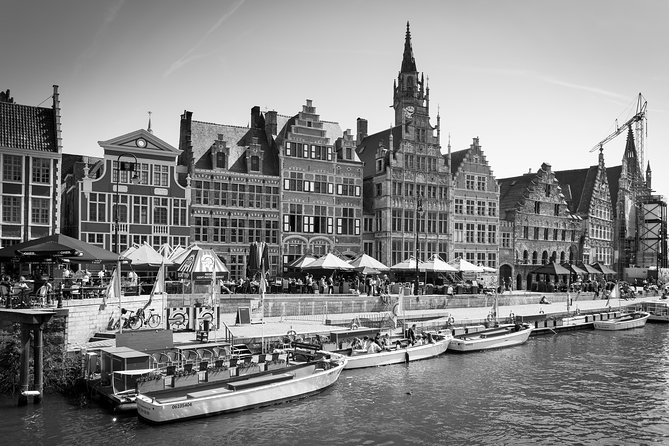 Guided Boat Trip in Ghent - What you actually see: Graslei, the Great Meat Hall, and the Castle of Counts
