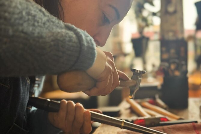 Handcraft your own silver ring in Bruges - Soldering: Joining the Ends to Create a Complete Band