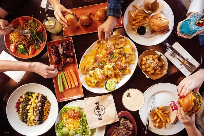 Hard Rock Cafe Brussels with Set Lunch or Dinner - Price and value: $34.66 and what you should expect