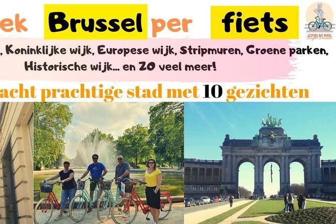 Lively Brussels Highlights Bike tour DUTCH - Matongé, the African district, and the joy of switching neighborhoods
