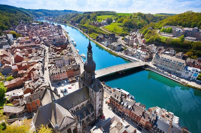 Luxembourg and Dinant Day Trip from Brussels - Luxembourg City orientation: royal palace views to Notre-Dame Cathedral
