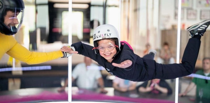 Luxembourg : Indoor Skydiving - Luxfly in Sterpenich: a skydiver experience with no plane ride