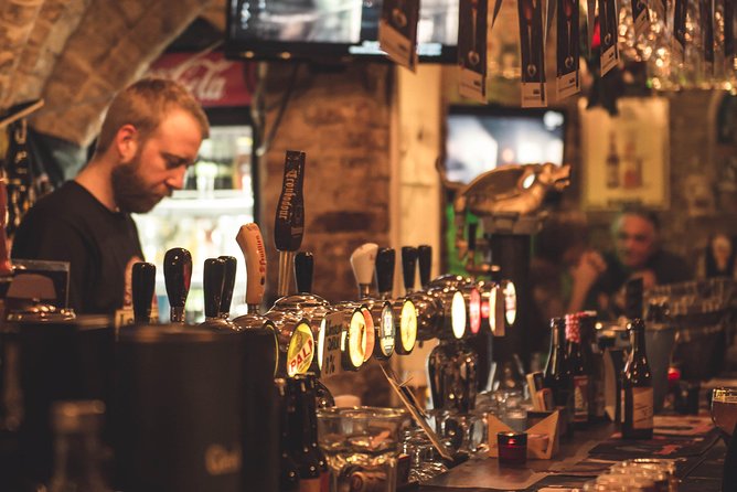 Private: Discover Bruges beers & brewery with chocolate pairing by a young local - Stop 4: ’t Brugs Beertje is your style buffet, with about 300 beers