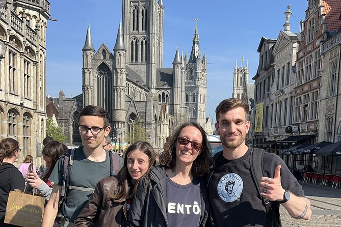 Private Highlights Walking Tour in Ghent - Sweet stop: local speciality tasting and chocolate cravings