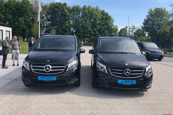 Private taxi Transfer from Bruges to Amsterdam - Mercedes comfort, Wi-Fi, and the timing you can plan around