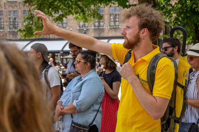 THE Storytelling Tour of Bruges | First Day Must | History & Tips - Oud Sint-Jan hospital and Burg Square, where power shows