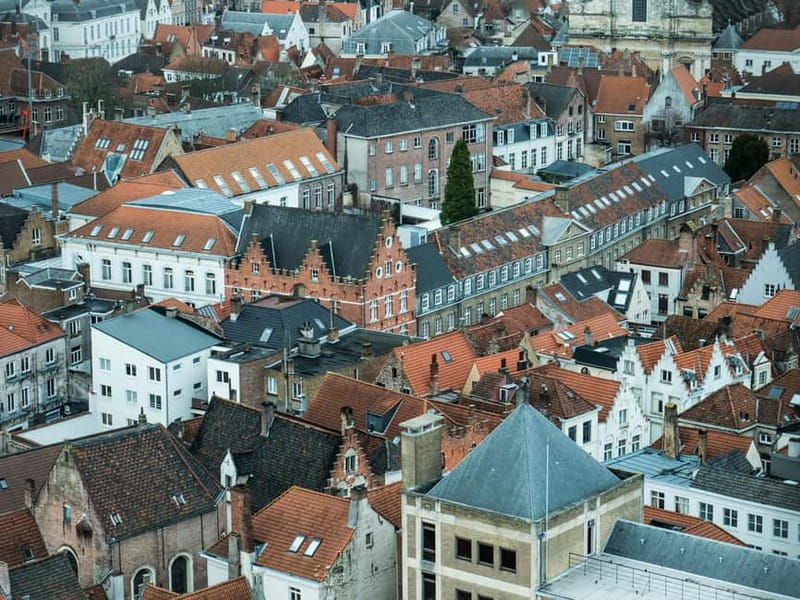 Top Highlights of Bruges from Zeebrugge Port - Basilica of the Holy Blood and De Burg, faith and stonework close up