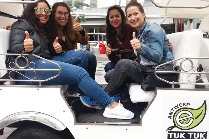 TukTuk Tour through historic Antwerp 2.5h - Vleeshuis and the Butcher Guild House Feel